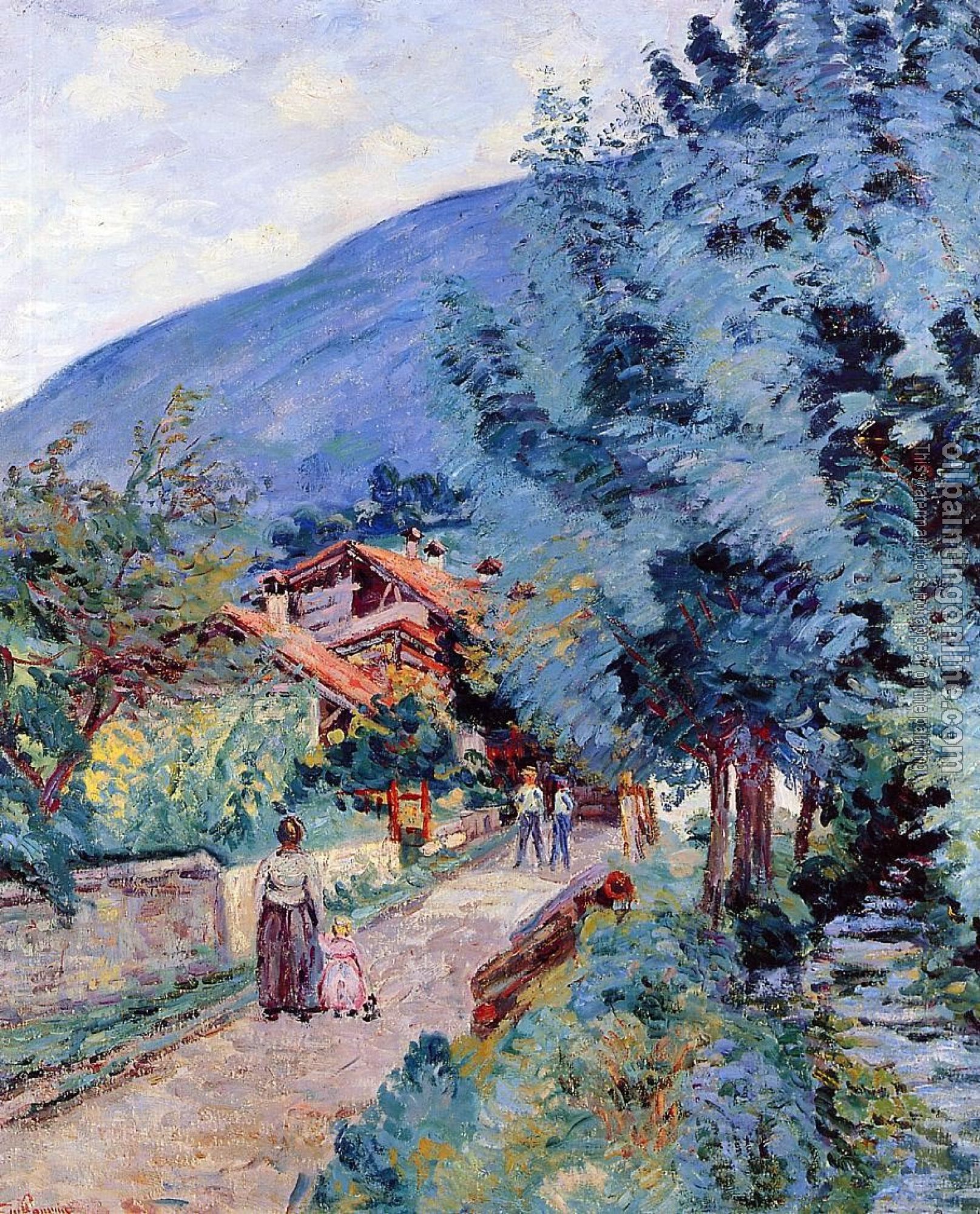 Guillaumin, Armand - Rue de la Scierie, Pontcharra